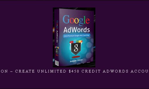 Jermain Linton – Create Unlimited $450 Credit Adwords Accounts and VCCs |