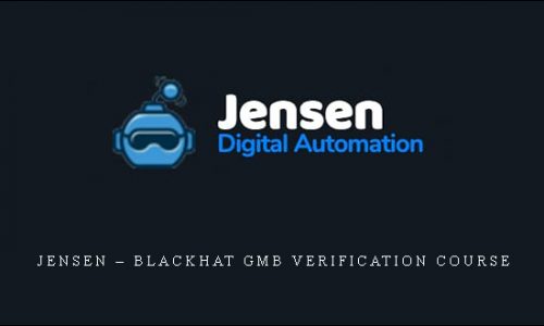 Jensen – Blackhat GMB Verification Course |
