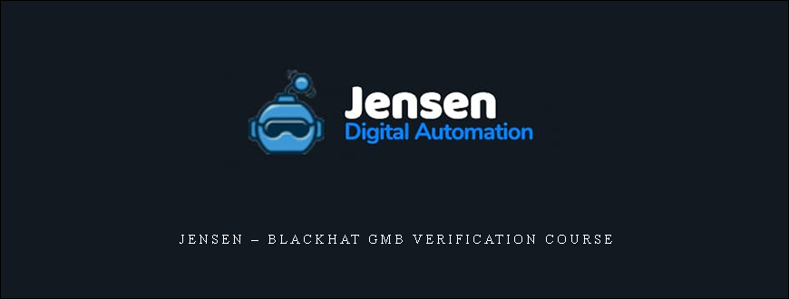 Jensen – Blackhat GMB Verification Course