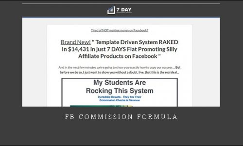 FB Commission Formula |