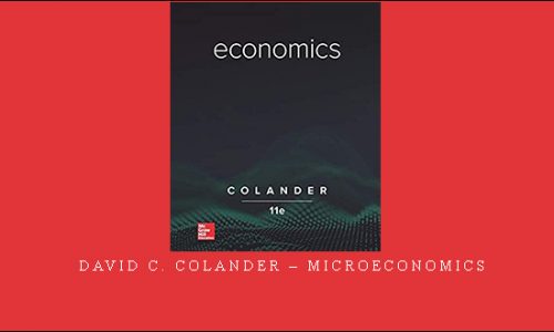 David C. Colander – Microeconomics |