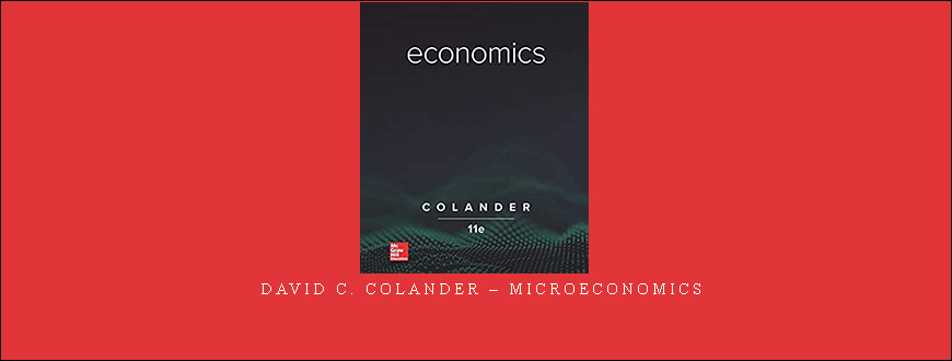 David C. Colander – Microeconomics
