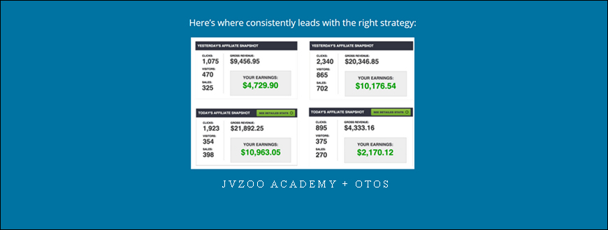 JVZOO Academy + OTOs