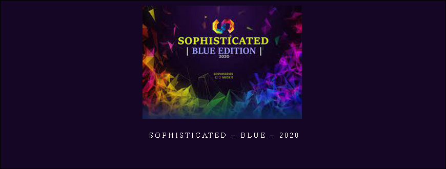 SOPHISTICATED – BLUE – 2020