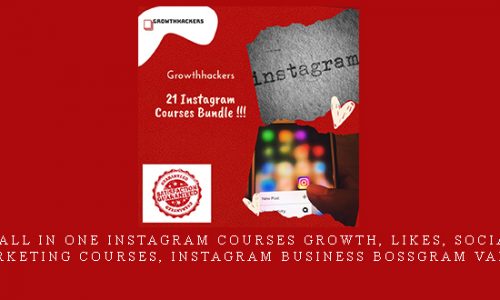 21 All in one Instagram Courses Growth, Likes, Social Media Marketing Courses, Instagram Business Bossgram Vanessa Lau |
