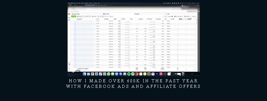 How I made over 600K in the past year with Facebook Ads and Affiliate offers
