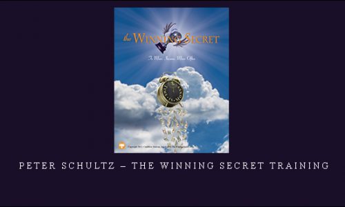 Peter Schultz – The Winning Secret Training |