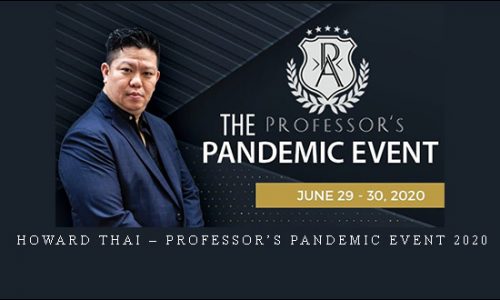 Howard Thai – Professor’s Pandemic Event 2020 |
