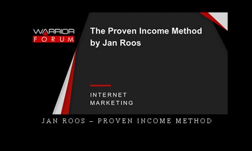Jan Roos – Proven Income Method |