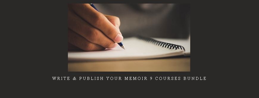 Write & Publish Your Memoir 9 courses bundle