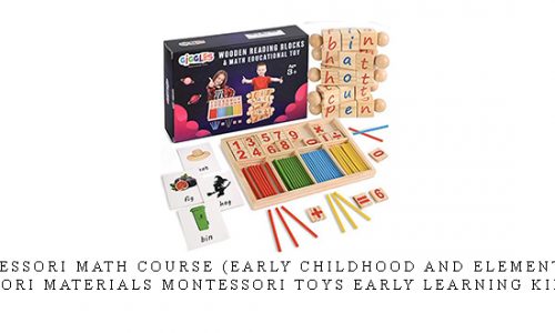 Montessori Math Course (Early Childhood and Elementary) montessori materials montessori toys early learning kids books |