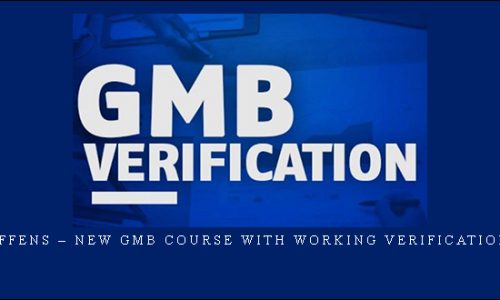Mike Steffens – New GMB Course with Working Verification Method |