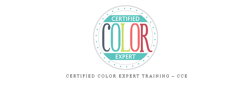 Certified Color Expert Training – CCE