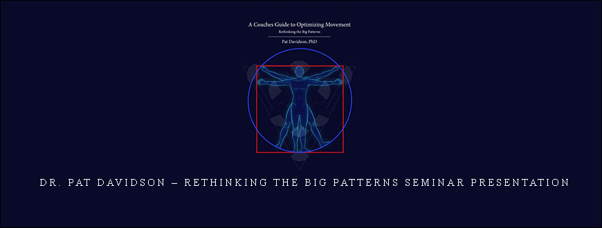 Dr. Pat Davidson – Rethinking The Big Patterns Seminar Presentation