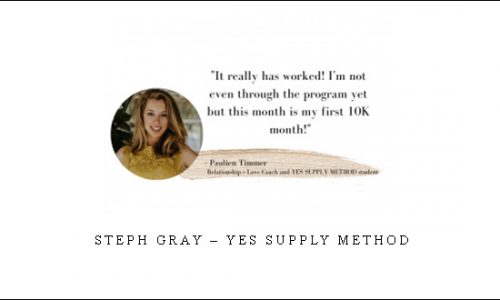 Steph Gray – Yes Supply Method |