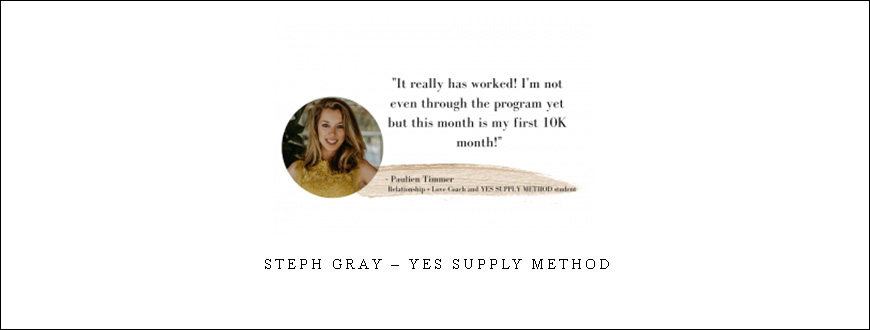 Steph Gray – Yes Supply Method