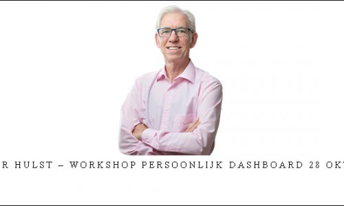 Ad van der Hulst – Workshop Persoonlijk Dashboard 28 oktober 2016 |