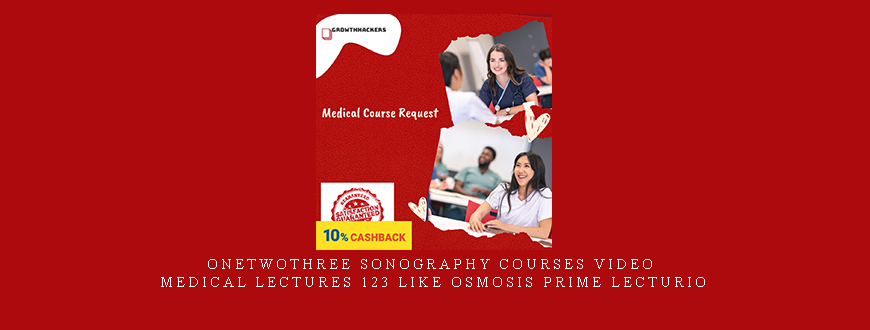 Onetwothree Sonography Courses Video medical lectures 123 like osmosis prime lecturio