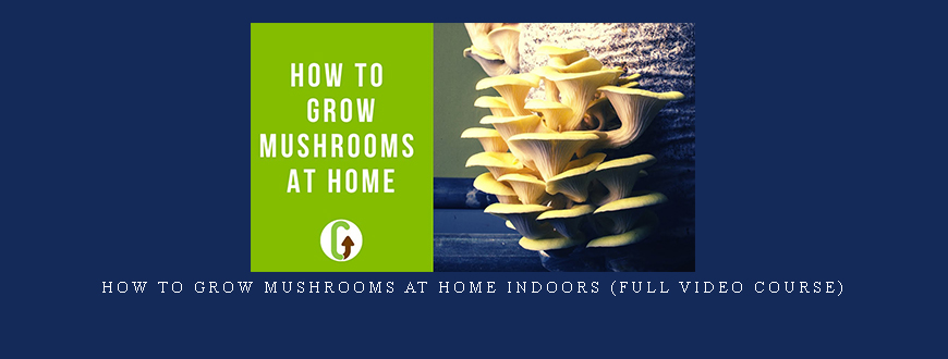 How To Grow Mushrooms At Home Indoors (Full Video Course)