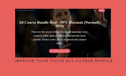 Improve Your Voice All Course Bundle |