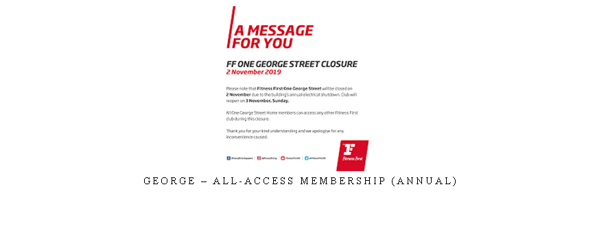 George – All-Access Membership (Annual)