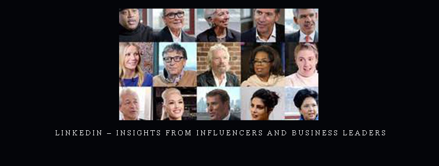 Linkedin – Insights from Influencers and Business Leaders