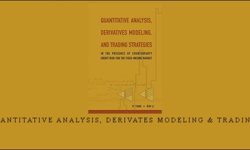 Yi Tang – Quantitative Analysis, Derivates Modeling & Trading Strategies |