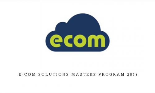 E-Com Solutions Masters Program 2019 |