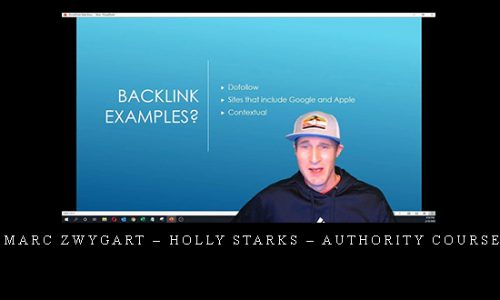 Marc Zwygart – Holly Starks – Authority Course |