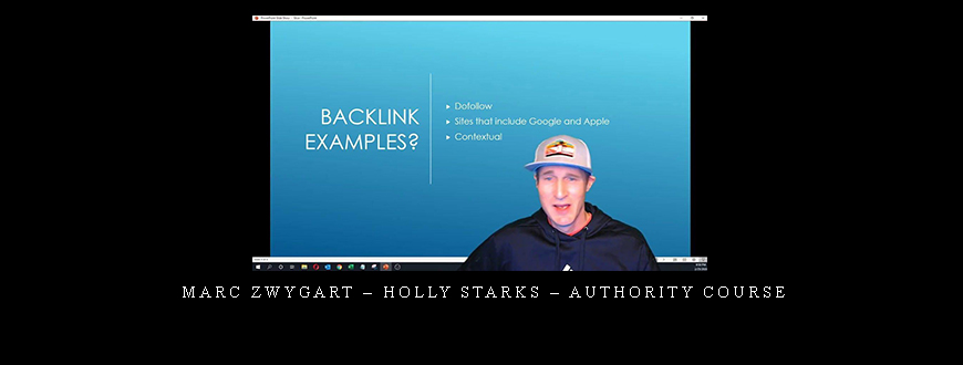 Marc Zwygart – Holly Starks – Authority Course