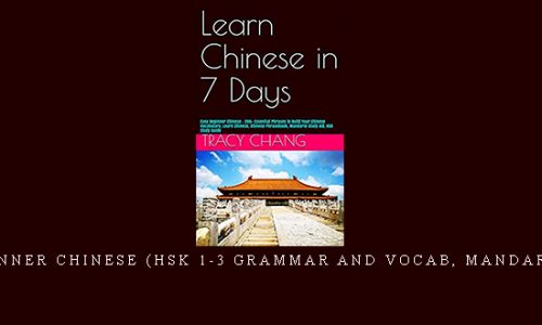 Learn Chinese in 7 Days – Easy Beginner Chinese (HSK 1-3 Grammar and Vocab, Mandarin Guide) |