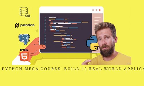 Udemy – The Python Mega Course: Build 10 Real World Applications (2021) |