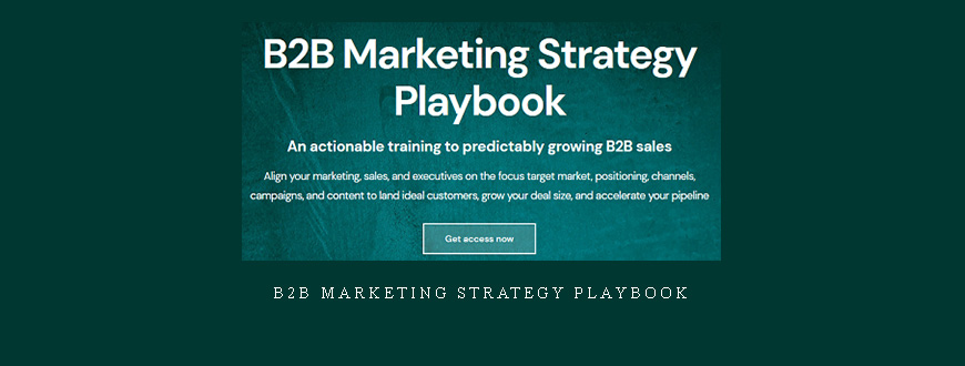 B2B Marketing Strategy Playbook