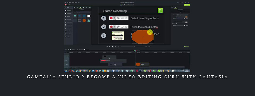 Camtasia Studio 9 Become A Video Editing Guru With Camtasia
