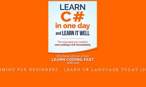 Programming for Beginners : Learn C# Language Today (28.11.2018) |