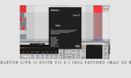 Ableton Live 11 Suite v11.0.1 Incl Patched (Mac OS X) |