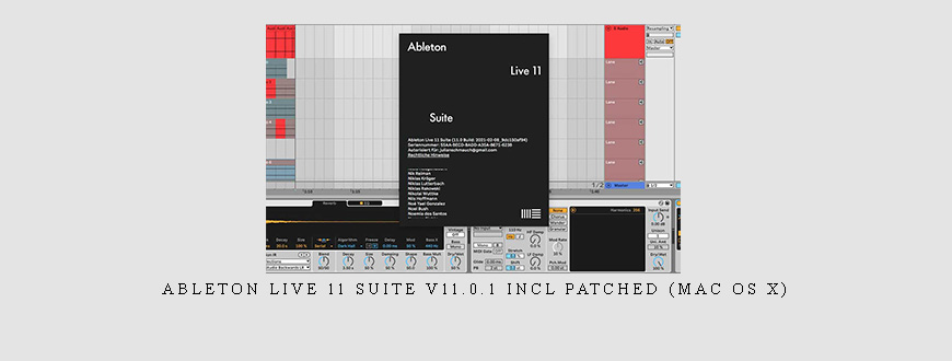 Ableton Live 11 Suite v11.0.1 Incl Patched (Mac OS X)