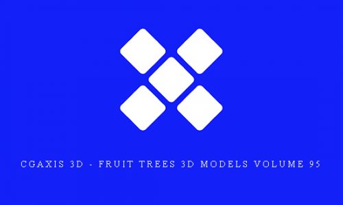 CGAxis 3D – Fruit Trees 3D Models Volume 95 |