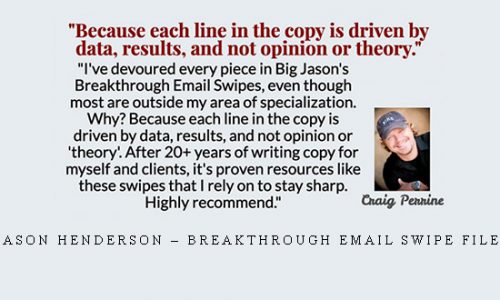 Jason Henderson – Breakthrough Email Swipe Files |