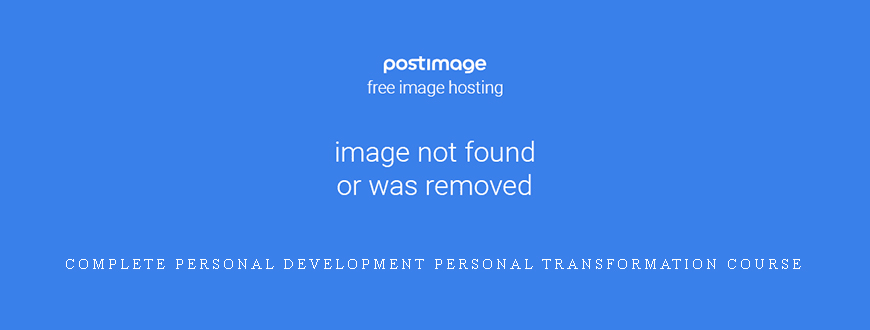 Complete Personal Development Personal Transformation Course