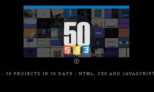 Udemy – 50 Projects In 50 Days – HTML, CSS and JavaScript (2021) |