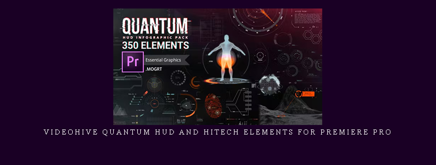VideoHive Quantum HUD and HiTech Elements for Premiere Pro