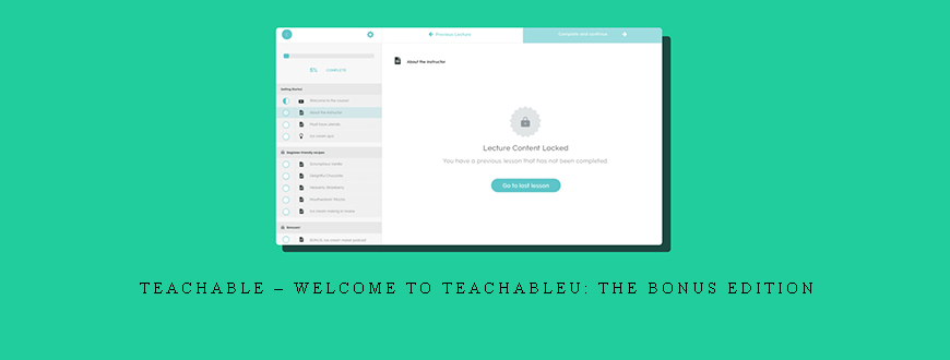 Teachable – Welcome to TeachableU: The Bonus Edition