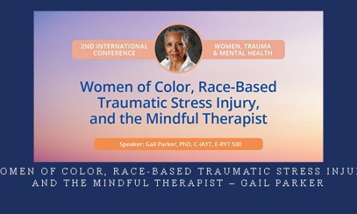 Women of Color, Race-Based Traumatic Stress Injury, and the Mindful Therapist – Gail Parker |