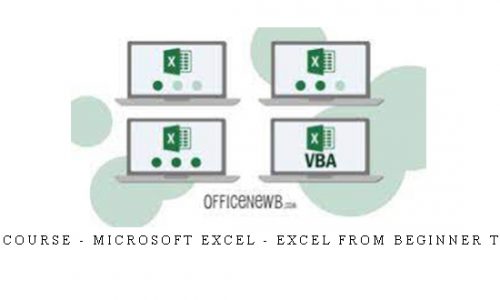 Udemy Full Course – Microsoft Excel – Excel from Beginner to Advanced |