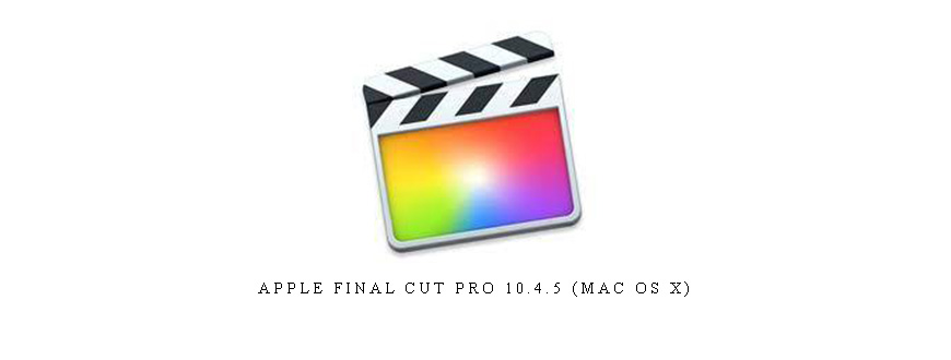Apple Final Cut Pro X 10.4.4