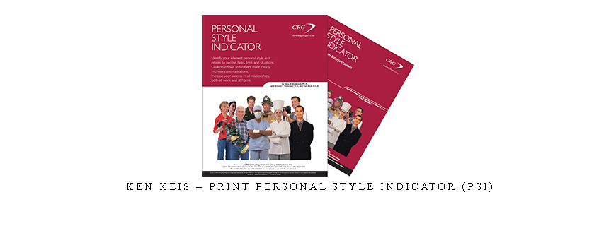 Ken Keis – Print Personal Style Indicator (PSI)