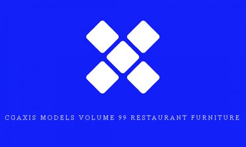 CGAxis Models Volume 99 Restaurant Furniture |