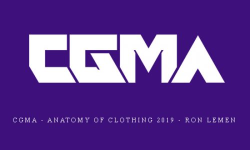 CGMA – Anatomy Of Clothing 2019 – Ron Lemen |