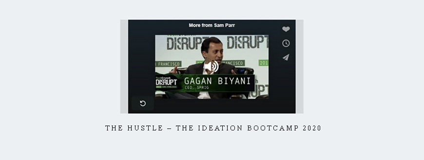 The Hustle – The Ideation Bootcamp 2020